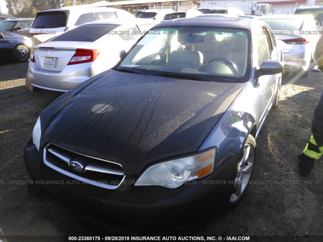 4S3BL626367210113 - 2006 SUBARU LEGACY 2.5I LIMITED BLUE photo 2