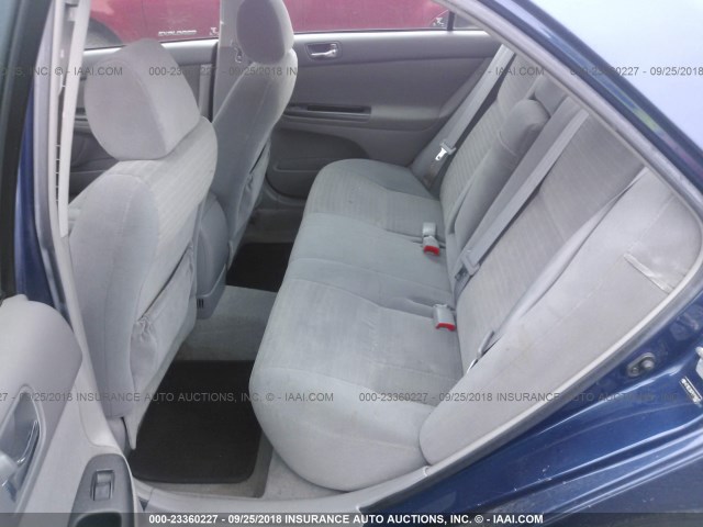 4T1BE32K76U114827 - 2006 TOYOTA CAMRY LE/XLE/SE BLUE photo 8