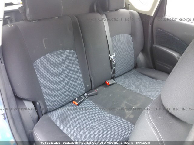 3N1CE2CP2GL389775 - 2016 NISSAN VERSA NOTE S/S PLUS/SV/SL/SR BLUE photo 8