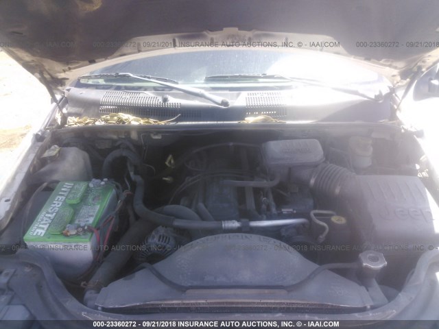 1J4GX48S54C302566 - 2004 JEEP GRAND CHEROKEE LAREDO/COLUMBIA/FREEDOM 白色 照片 10