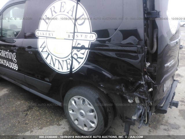 NM0LS6F79F1215116 - 2015 FORD TRANSIT CONNECT XLT BLACK photo 6