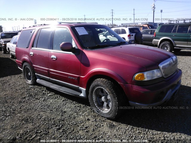 5LMFU28A11LJ08045 - 2001 LINCOLN NAVIGATOR Czerwony zdjęcie 1