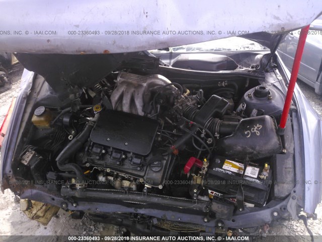 4T1BF28K3YU096330 - 2000 TOYOTA CAMRY LE/XLE BLUE photo 10