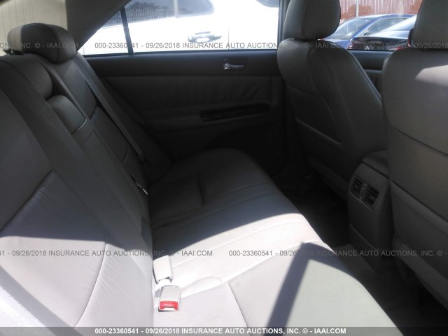 4T1BE32K23U178074 - 2003 TOYOTA CAMRY LE/XLE/SE RED photo 8