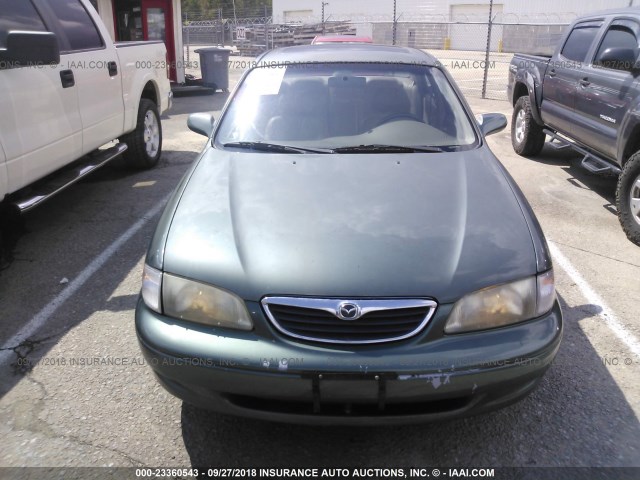 1YVGF22D5W5744160 - 1998 MAZDA 626 ES/LX GREEN photo 6