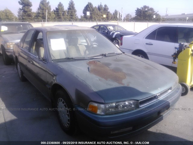 1HGCB7655MA187739 - 1991 HONDA ACCORD LX/EX BROWN photo 1