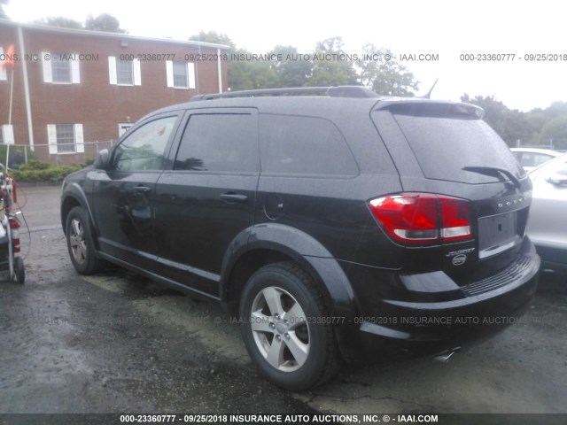 3D4PG1FGXBT513365 - 2011 DODGE JOURNEY MAINSTREET BLACK photo 3