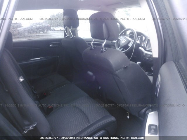 3D4PG1FGXBT513365 - 2011 DODGE JOURNEY MAINSTREET BLACK photo 8