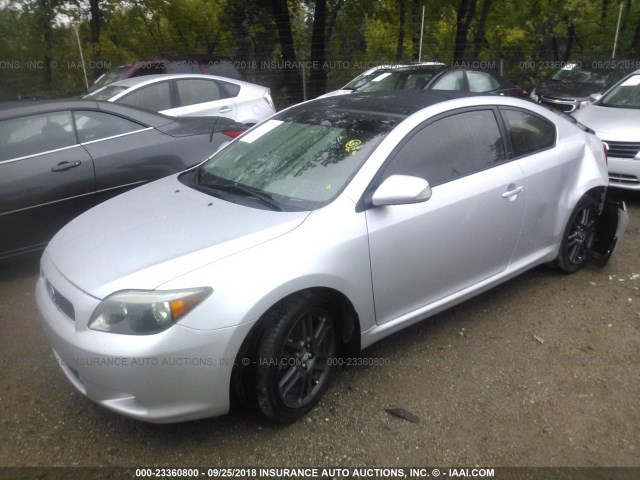 JTKDE177760068941 - 2006 TOYOTA SCION TC 银色 照片 2