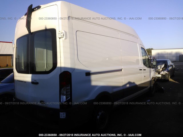 1FTYR2XM7JKB19053 - 2018 FORD TRANSIT T-250 WHITE photo 4