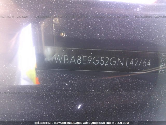 WBA8E9G52GNT42764 - 2016 BMW 328 I SULEV BROWN photo 9