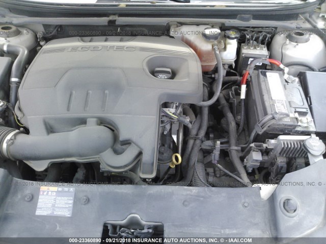 1G1ZC5E05CF264040 - 2012 CHEVROLET MALIBU 1LT GOLD photo 10