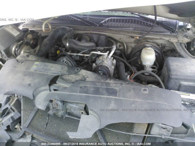 1GCEC14X47Z130668 - 2007 CHEVROLET SILVERADO C1500 CLASSIC SILVER photo 10