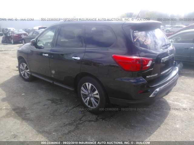 5N1DR2MM9JC623600 - 2018 NISSAN PATHFINDER S/SV/SL/PLATINUM BLACK photo 3