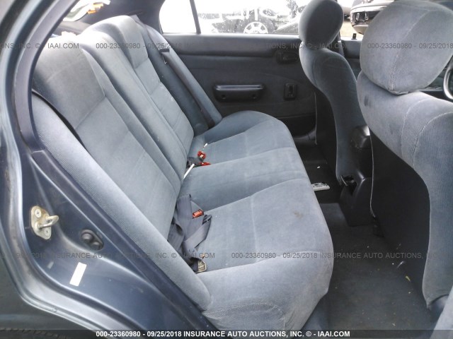 1NXAE09BXRZ213498 - 1994 TOYOTA COROLLA LE/DX 蓝色 照片 8