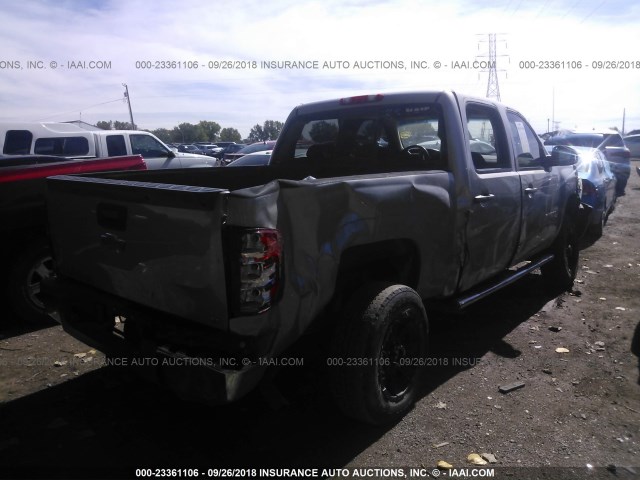 3GCEK13J48G284072 - 2008 CHEVROLET SILVERADO K1500 SILVER photo 4