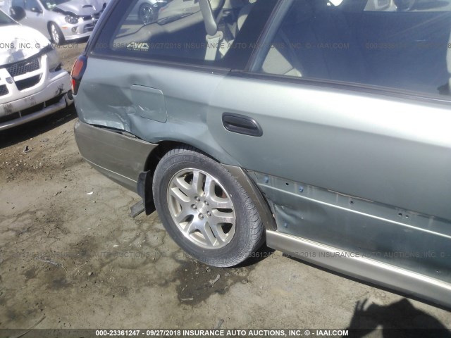 4S3BH675537644546 - 2003 SUBARU LEGACY OUTBACK AWP 绿色 照片 6