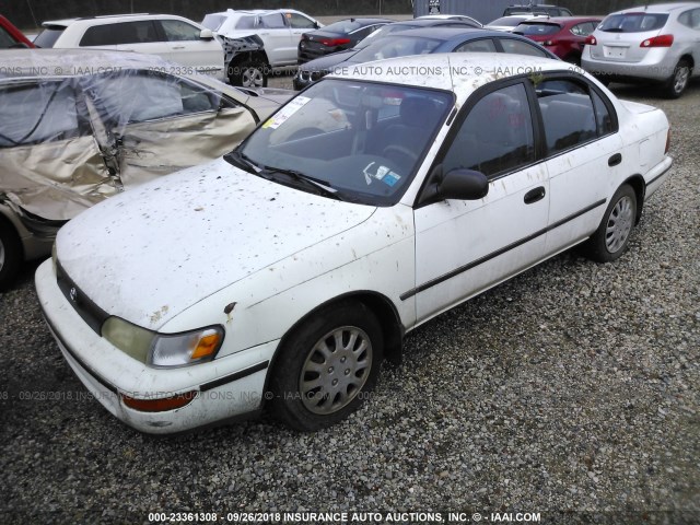 JT2AE09B0R0046718 - 1994 TOYOTA COROLLA LE/DX WHITE photo 2