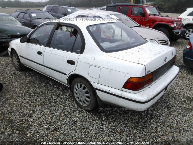 JT2AE09B0R0046718 - 1994 TOYOTA COROLLA LE/DX WHITE photo 3