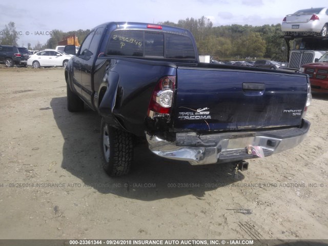 5TFTX4GN0DX025141 - 2013 TOYOTA TACOMA PRERUNNER ACCESS CAB BLUE photo 3