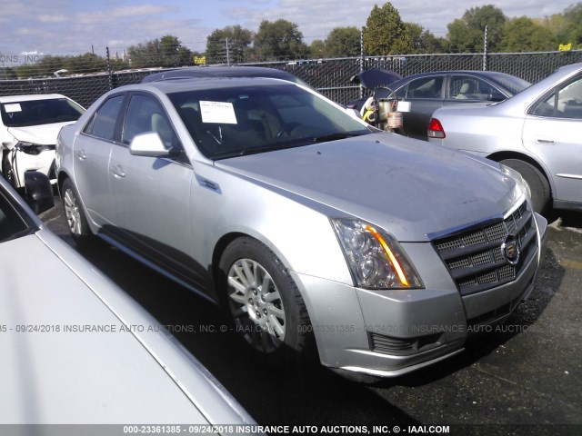 1G6DG5EG3A0118967 - 2010 CADILLAC CTS LUXURY COLLECTION SILVER photo 1