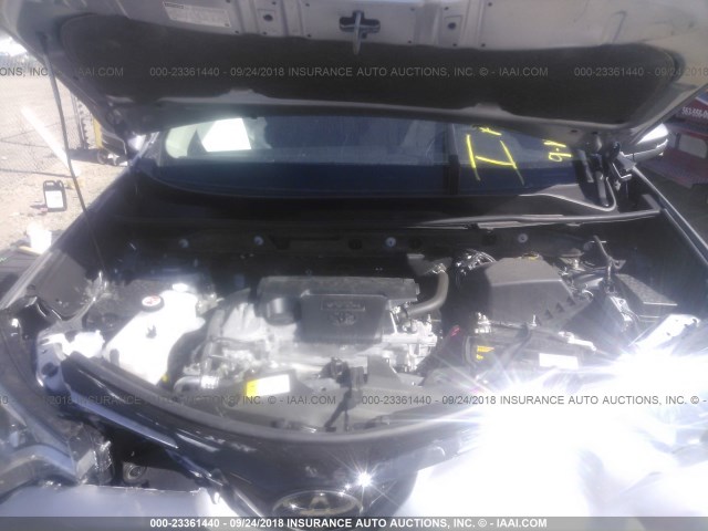 JTMRFREVXJJ193283 - 2018 TOYOTA RAV4 ADVENTURE/XLE 银色 照片 10