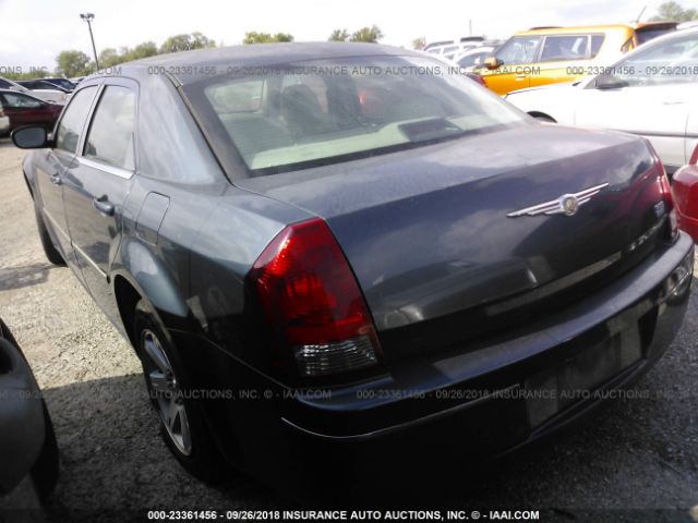 2C3KA53G17H715780 - 2007 CHRYSLER 300 TOURING BLUE photo 3