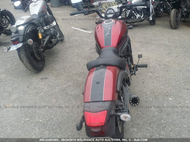 JKAENED17HDA00702 - 2017 KAWASAKI EN650 D MAROON photo 6