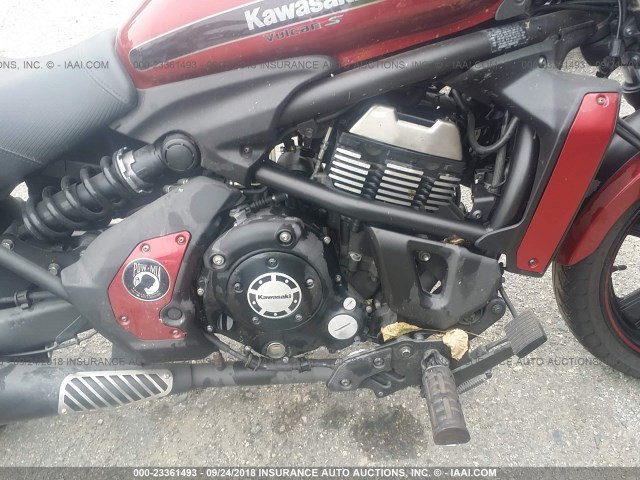 JKAENED17HDA00702 - 2017 KAWASAKI EN650 D MAROON photo 8