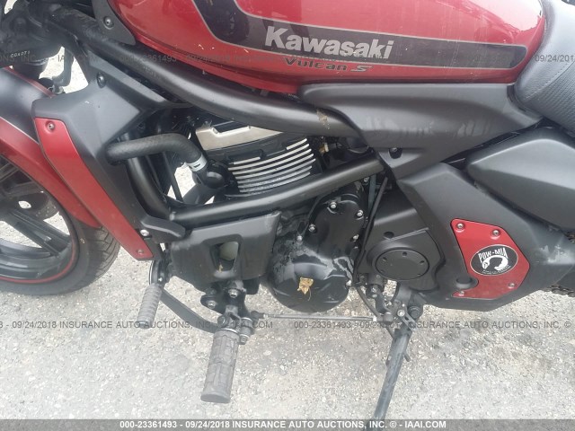 JKAENED17HDA00702 - 2017 KAWASAKI EN650 D MAROON photo 9