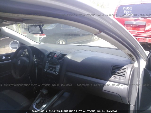 3VWEF71K97M150013 - 2007 VOLKSWAGEN JETTA WOLFSBURG 银色 照片 5
