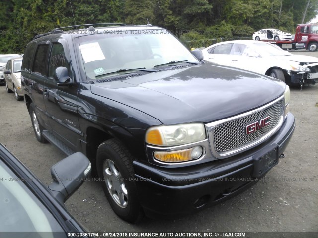 1GKEK63U34J222991 - 2004 GMC YUKON DENALI BLACK photo 1