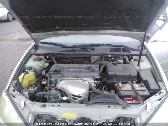 JTDBE30K230143808 - 2003 TOYOTA CAMRY LE/XLE Күміс фото 10