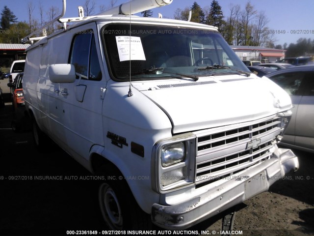 1GCGG35K5M7118452 - 1991 CHEVROLET G30 WHITE photo 1