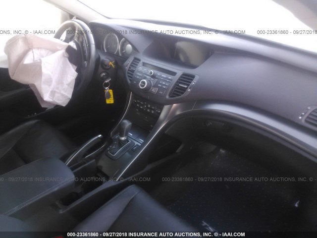 JH4CU2F6XDC009994 - 2013 ACURA TSX TECH GRAY photo 5