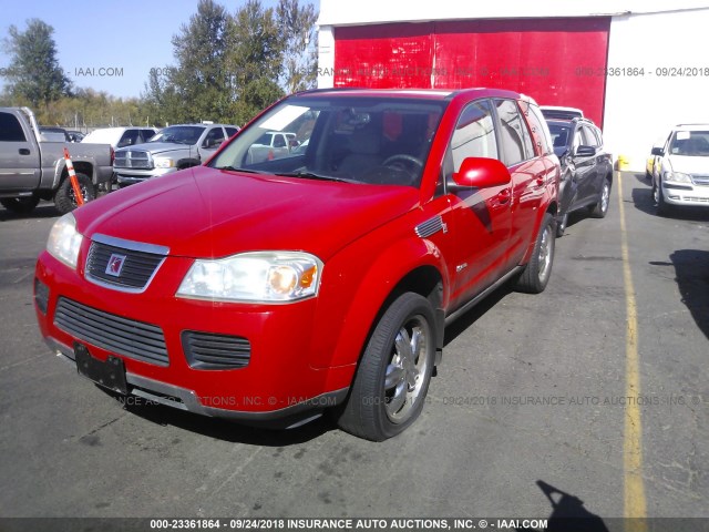 5GZCZ33Z77S871215 - 2007 SATURN VUE HYBRID RED photo 2