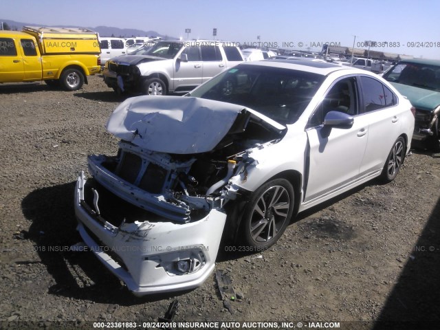 4S3BNAR61J3030115 - 2018 SUBARU LEGACY SPORT WHITE photo 2