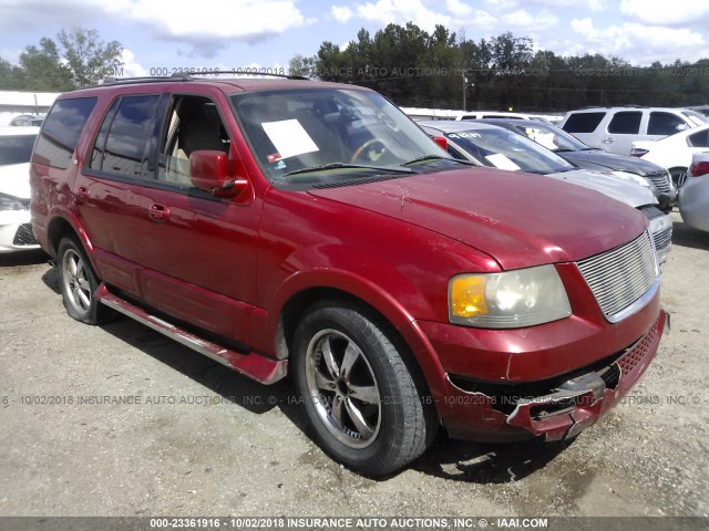 1FMPU16L53LC18637 - 2003 FORD EXPEDITION XLT RED photo 1