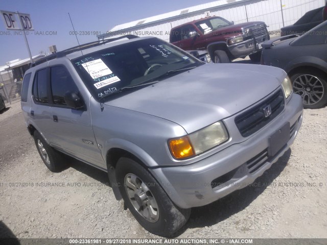 4S6CM58W7W4410211 - 1998 HONDA PASSPORT EX/LX 银色 照片 1