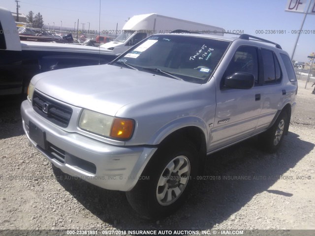 4S6CM58W7W4410211 - 1998 HONDA PASSPORT EX/LX 银色 照片 2