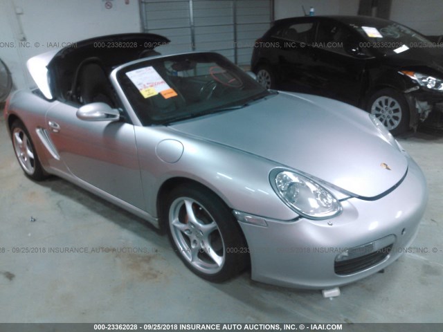 WP0CA29846U712060 - 2006 PORSCHE BOXSTER SILVER photo 1