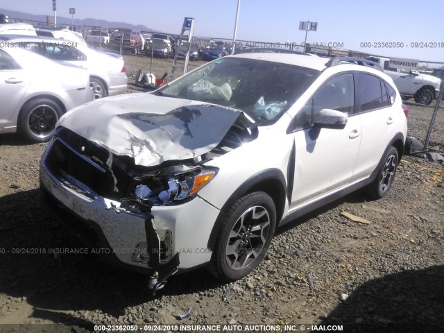 JF2GPAKC0G8232134 - 2016 SUBARU CROSSTREK LIMITED WHITE photo 2