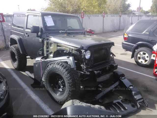 1C4AJWAG7JL879206 - 2018 JEEP WRANGLER SPORT 黑色 照片 1