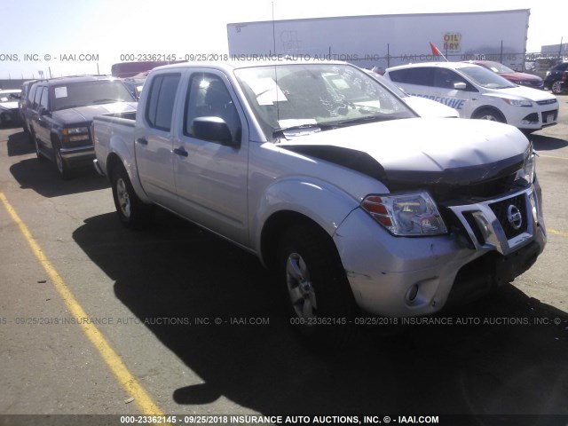 1N6AD0ER5DN760107 - 2013 NISSAN FRONTIER S/SV/SL/PRO-4X SILVER photo 1