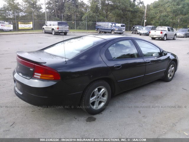 2B3HD56G34H675269 - 2004 DODGE INTREPID ES/SXT BLACK photo 4