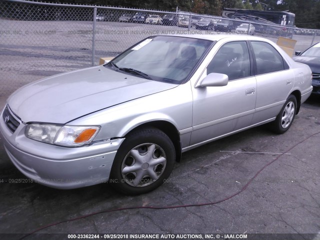 4T1BG22K41U811935 - 2001 TOYOTA CAMRY CE/LE/XLE 银色 照片 2