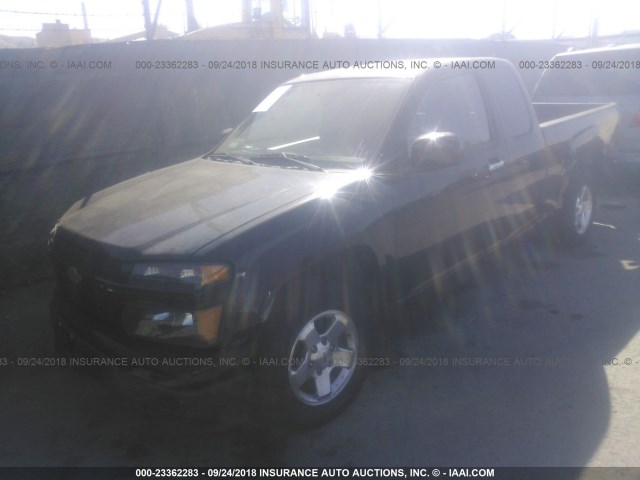 1GCESCFE0C8118026 - 2012 CHEVROLET COLORADO LT BLACK photo 2