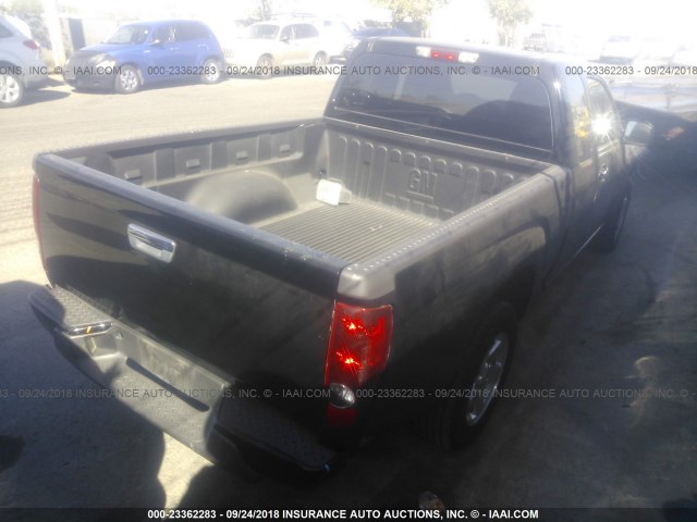 1GCESCFE0C8118026 - 2012 CHEVROLET COLORADO LT BLACK photo 4