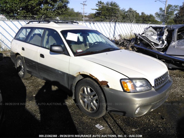 4S3BH675347639069 - 2004 SUBARU LEGACY OUTBACK AWP 白色 照片 1