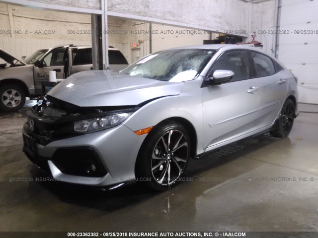 SHHFK7H49HU230040 - 2017 HONDA CIVIC SPORT SILVER photo 2